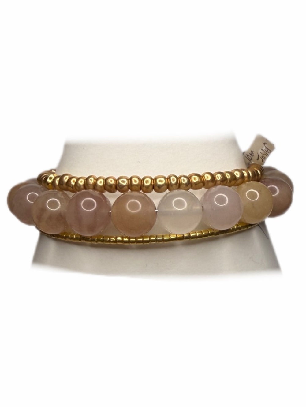 Jasper memory wire Bracelet handmade